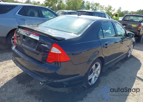2010 Ford Fusion Sport из США, поврежденный, VIN 3FAHP0KC1AR170137